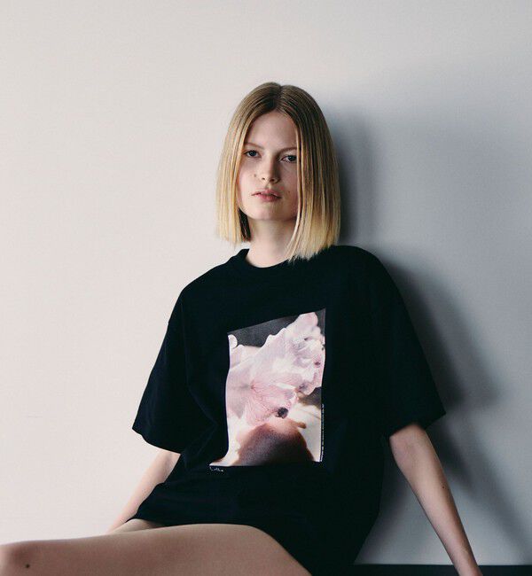 AEWEN MATOPH「＜Kei Sakakura for AEWEN MATOPH＞フォトTシャツ Sweet pea vein 」|Tシャツ・カットソー|