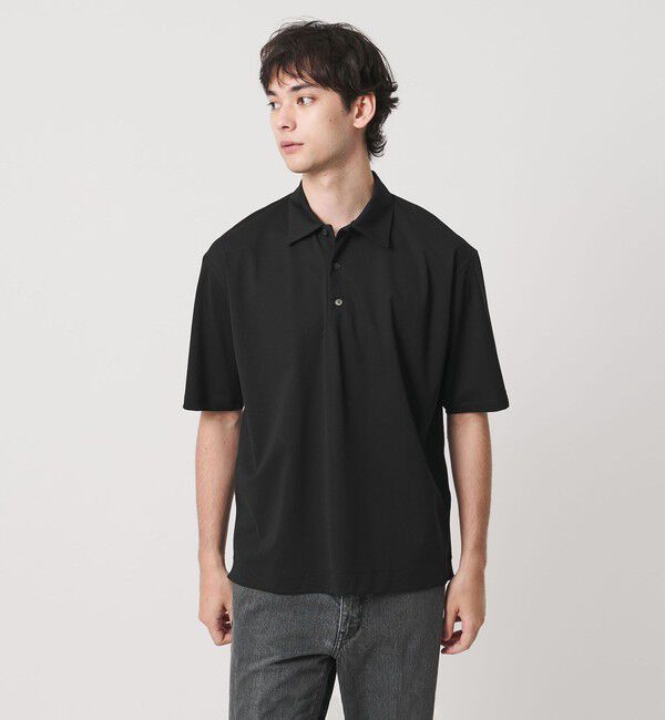 UNITED ARROWS「ALBINI アルビニ トリコット ポロシャツ 抗菌防臭」|ポロシャツ|
