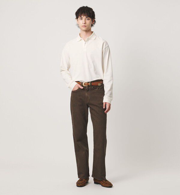 UNITED ARROWS「【別注】＜CONCHON QUINETTE＞ロングスリーブ ポロシャツ」|ポロシャツ|