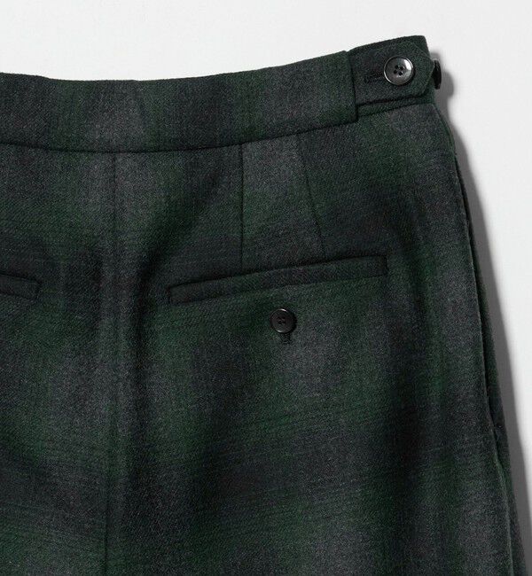 UNITED ARROWS「＜SACRA＞オンブレチェック パンツ」|チノ|
