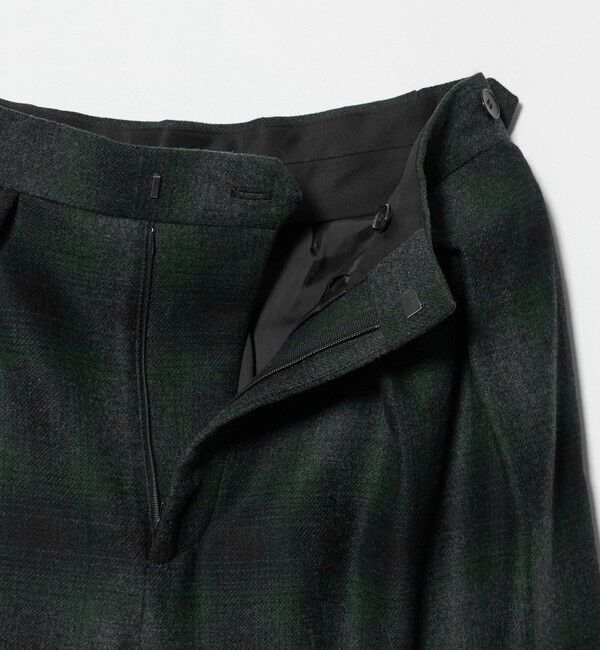 UNITED ARROWS「＜SACRA＞オンブレチェック パンツ」|チノ|