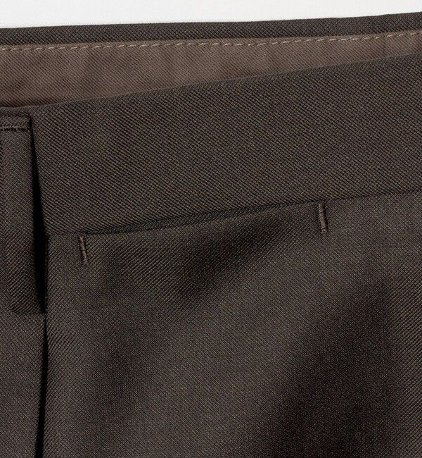 UNITED ARROWS「＜SOVEREIGN＞サージ 1プリーツ テーパード スラックス」|スラックス|