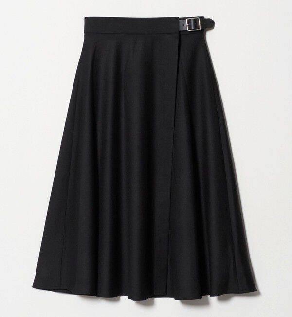 UNITED ARROWS「【別注】＜O'NEIL of DUBLIN＞ワープ スイング スカート」|スカート|BLACK