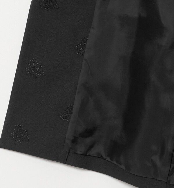 UNITED ARROWS「フラワー ジャガード バックフレア ジャケット」|テーラードジャケット|