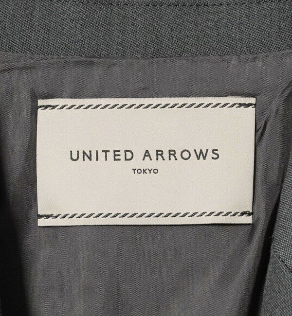 UNITED ARROWS「フラワー ジャガード バックフレア ジャケット」|テーラードジャケット|