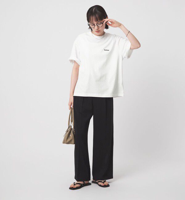 UNITED ARROWS green label relaxing「＜Barbour＞Marjorie ロゴ Tシャツ」|Tシャツ・カットソー|