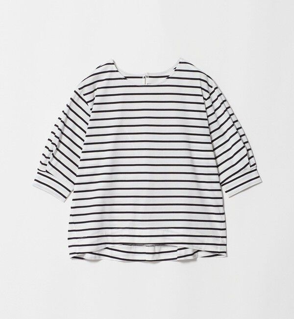 UNITED ARROWS green label relaxing「フォルム スリーブ ボーダー Tシャツ」|Tシャツ・カットソー|