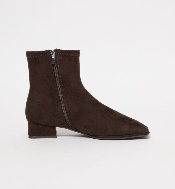 UNITED ARROWS green label relaxing「スクエア ストレッチ ショートブーツ 撥水」|ロングブーツ|