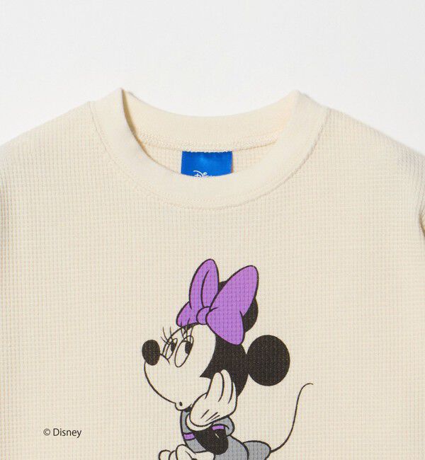 UNITED ARROWS green label relaxing「【別注】＜URBAMENT＞ミニーマウス ロングスリーブ Tシャツ / キッズ 100cm-130cm」|Tシャツ・カットソー|