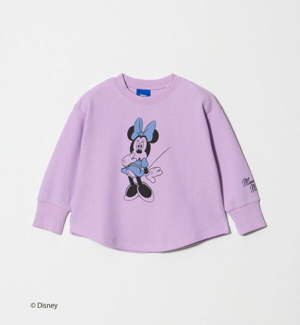 UNITED ARROWS green label relaxing「【別注】＜URBAMENT＞ミニーマウス ロングスリーブ Tシャツ / キッズ 100cm-130cm」|Tシャツ・カットソー|LILAC