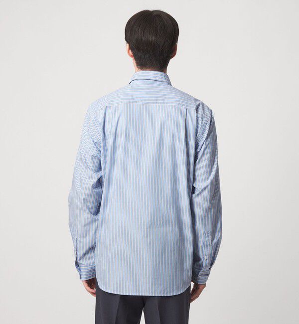 UNITED ARROWS green label relaxing「【WEB限定】JUST fit JAMES FABRC パターン 長袖 シャツ」|シャツ・ブラウス|