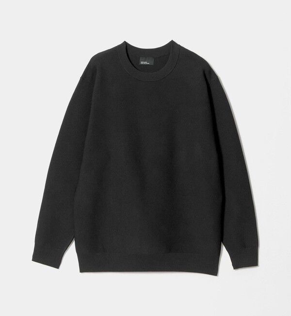 UNITED ARROWS green label relaxing「【WEB限定】ガーター編み クルーネック ニット」|ニット・セーター|