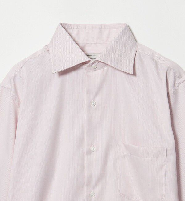 UNITED ARROWS green label relaxing「コットン ナローストライプ ワイドカラー ドレスシャツ -イージーアイロン-」|シャツ・ブラウス|