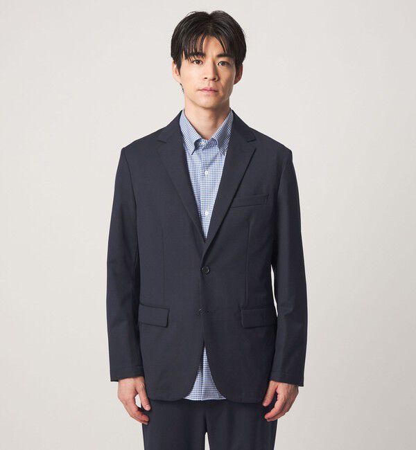 UNITED ARROWS green label relaxing「ウォッシャブル サージ ナロー ジャケット -２WAYストレッチ-」|テーラードジャケット|