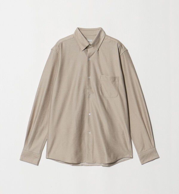 UNITED ARROWS green label relaxing「エブリット TC ツイル ジャージー スナップ ボタンダウン シャツ -ストレッチ・イージーアイロン・吸水速乾」|シャツ・ブラウス|