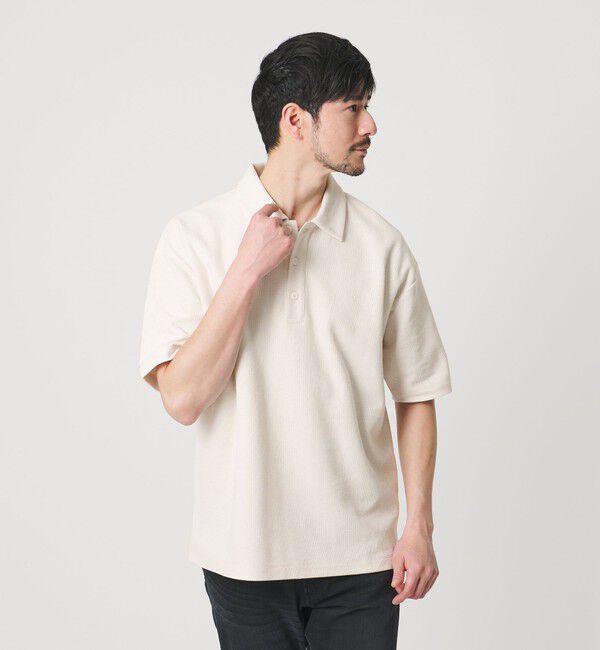 BEAUTY&YOUTH UNITED ARROWS「【WEB限定 WARDROBE SMART】エアリー カノコ ポロシャツ	【抗菌防臭・UVカット】」|ポロシャツ|