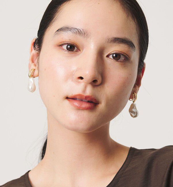 BEAUTY&YOUTH UNITED ARROWS「バロックパールモチーフ イヤリング」|イヤリング|