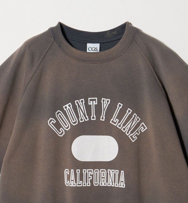 California General Store「＜CGS.＞サンフェード ショートスリーブ スウェットシャツ」|スウェット・ジャージ|