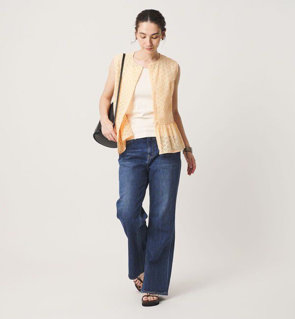 BEAUTY&YOUTH UNITED ARROWS「＜RED CARD＞Twilightフレア デニムパンツ/ロイヤル」|デニム|