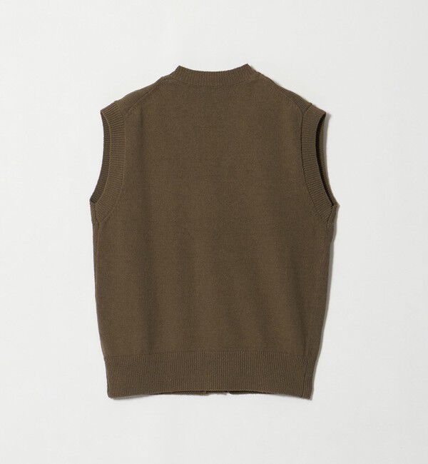STEVEN ALAN「＜Steven Alan＞コットン ナイロン Vネック ベスト」|ベスト・ジレ|