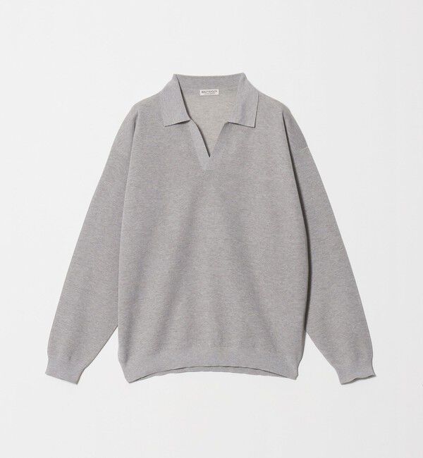 BEAUTY&YOUTH UNITED ARROWS「メランジ ミラノ スキッパー ニット ウォッシャブル」|ニット・セーター|