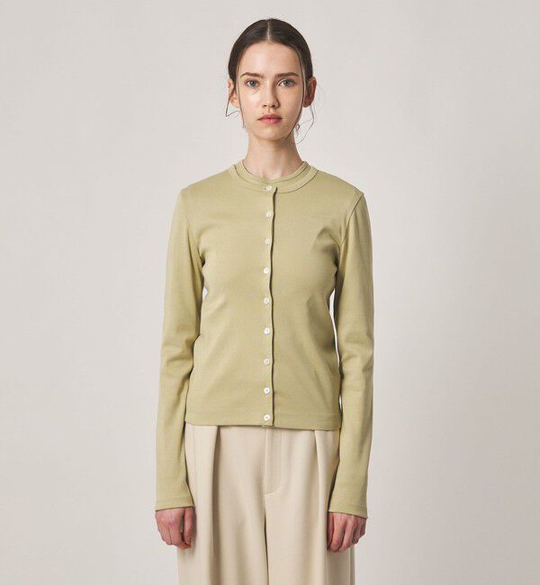 STEVEN ALAN「＜Steven Alan＞コットン フライス カーディガン」|カーディガン|
