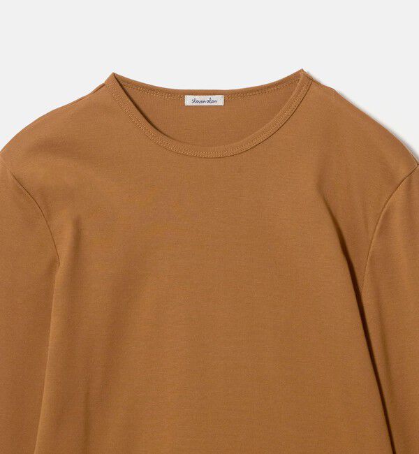 STEVEN ALAN「＜Steven Alan＞コットン フライス ロングスリーブ プルオーバー」|Tシャツ・カットソー|