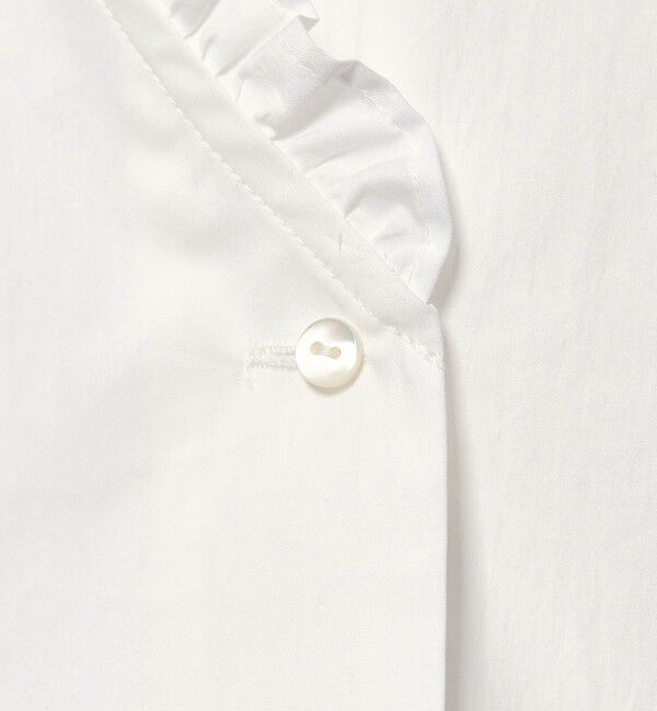 STEVEN ALAN「＜Steven Alan＞カシュクール フリル ブラウス」|シャツ・ブラウス|