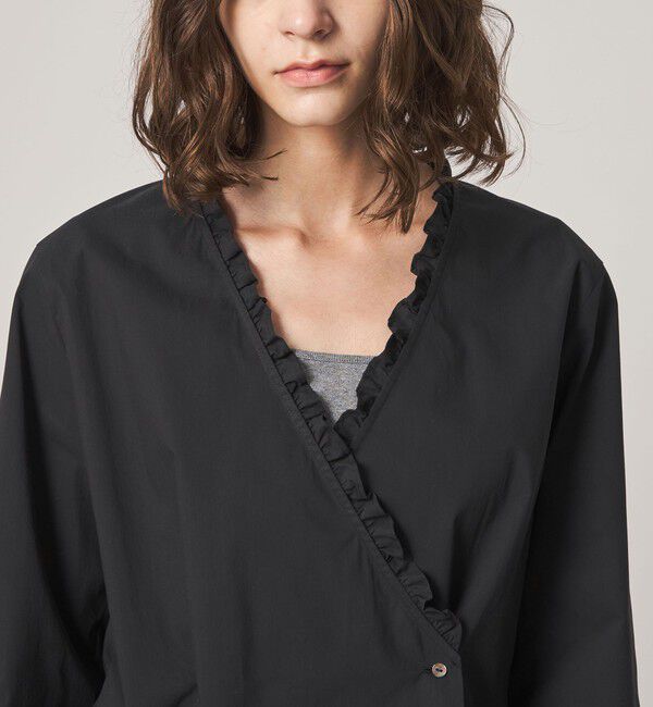 STEVEN ALAN「＜Steven Alan＞カシュクール フリル ブラウス」|シャツ・ブラウス|