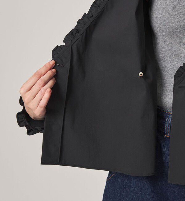 STEVEN ALAN「＜Steven Alan＞カシュクール フリル ブラウス」|シャツ・ブラウス|