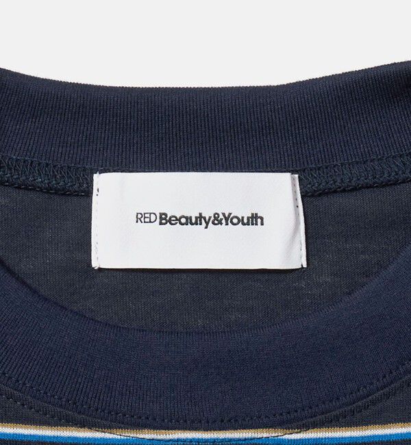 BEAUTY&YOUTH UNITED ARROWS「コットンポリエステル ボーダー ロングスリーブTシャツ」|Tシャツ・カットソー|