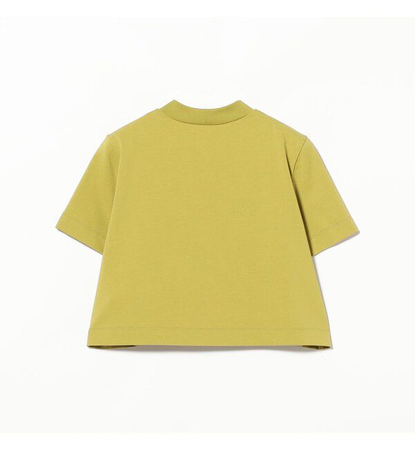 Demi-Luxe BEAMS 「モックネック ショート Tシャツ」|Tシャツ・カットソー|