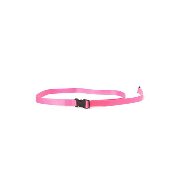 BEAMSBOY「【別注】Jeyoka / ナイロン ベルト26FW」|ベルト|PINK