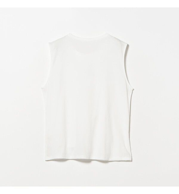 Ray BEAMS 「アシンメトリー リボン ノースリーブ」|Tシャツ・カットソー|