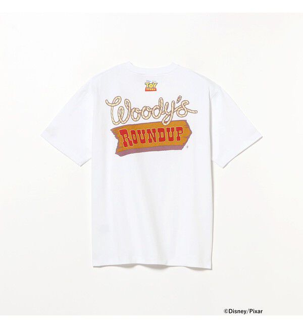 BEAMS「BEAMS｜【別注】Champion /「TOY STORY」 T-SHIRT｜Tシャツ 半袖｜トイ・ストーリー 30周年 」|Tシャツ・カットソー|