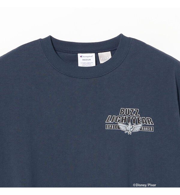 BEAMS「BEAMS｜【別注】Champion /「TOY STORY」 T-SHIRT｜Tシャツ 半袖｜トイ・ストーリー 30周年 」|Tシャツ・カットソー|