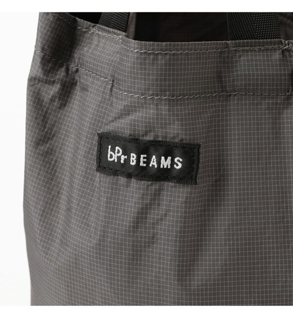 bPr BEAMS「リップストップ ショルダートートバッグ S」|ポーチ|