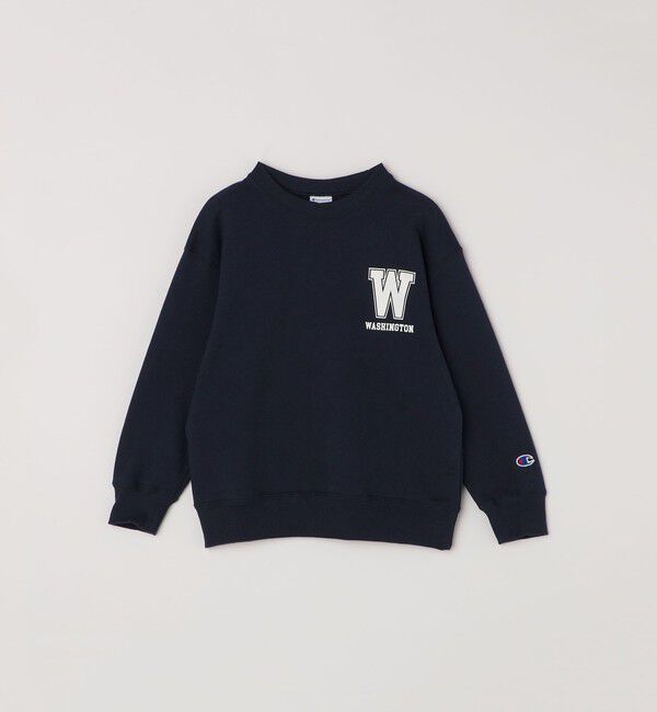 SHIPS any「Champion: クルーネック ワシントン ロゴ スウェット<KIDS>」|スウェット・ジャージ|ネイビー