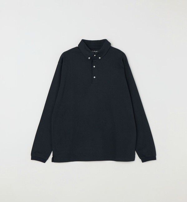 SHIPS any「SHIPS any:〈抗菌防臭/遮熱/UVカット機能等〉 鹿の子 ロングスリーブ ポロシャツ◇」|Tシャツ・カットソー|