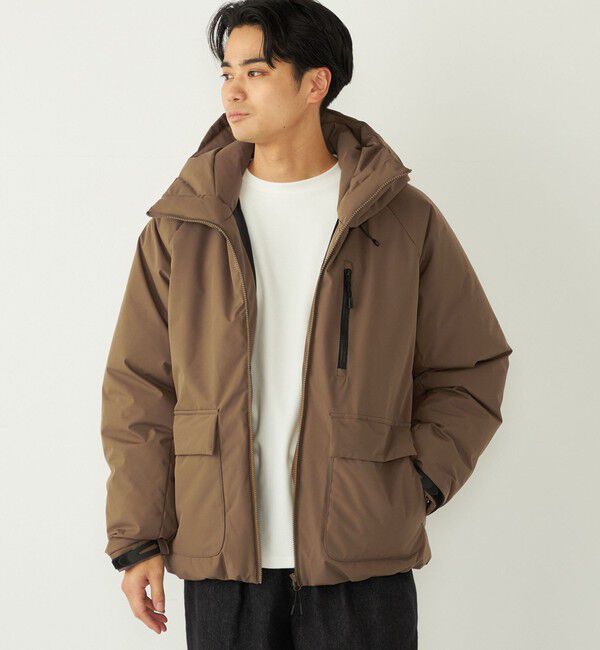 SHIPS Colors 「SHIPS Colors:〈撥水・防風・防花粉〉All Weather Tex 中綿 ブルゾン」|ブルゾン・スタジャン|ベージュ