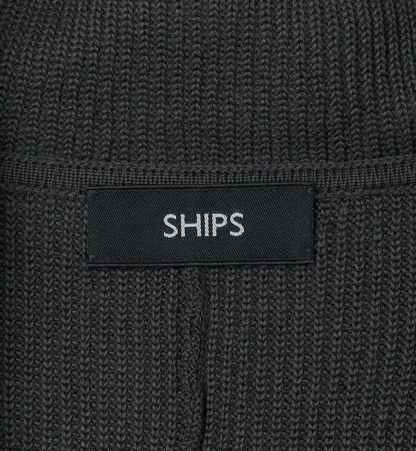 SHIPS「SHIPS:〈接触冷感/ 手洗い可能〉 リネン クール ニット ジャケット」|その他|