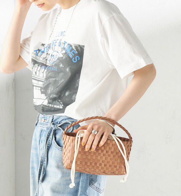 SHIPS for women「NHE: NGANG mini」|かごバッグ|ブラウン