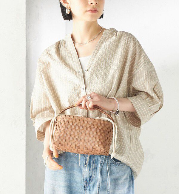 SHIPS for women「NHE: NGANG mini」|かごバッグ|