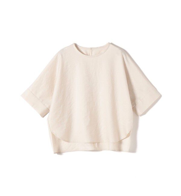 SHIPS for women「〈接触冷感/吸水速乾/防シワ/手洗い可能〉ツイル TEE ブラウス」|シャツ・ブラウス|