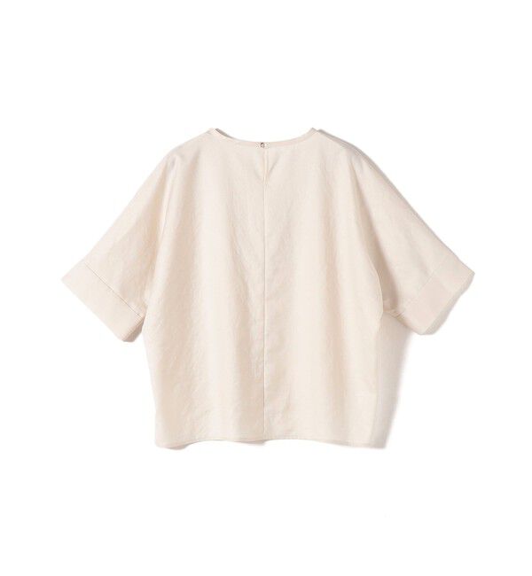 SHIPS for women「〈接触冷感/吸水速乾/防シワ/手洗い可能〉ツイル TEE ブラウス」|シャツ・ブラウス|