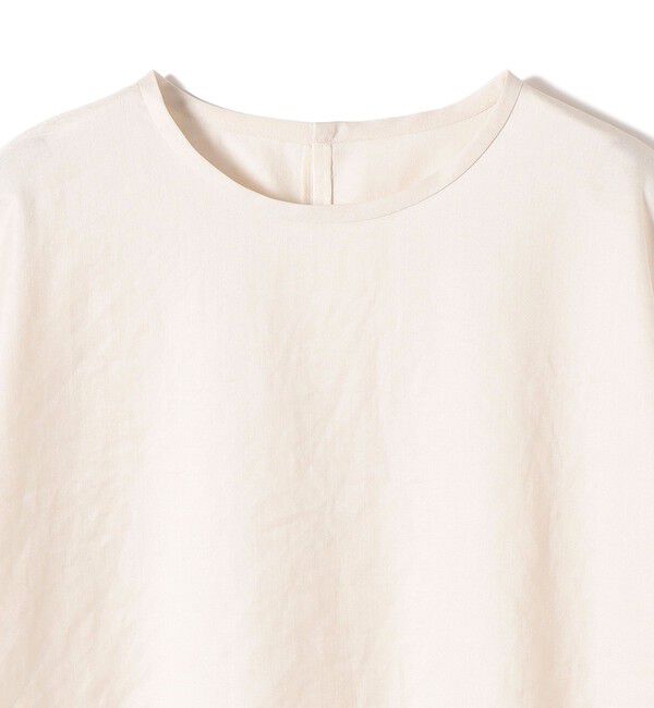 SHIPS for women「〈接触冷感/吸水速乾/防シワ/手洗い可能〉ツイル TEE ブラウス」|シャツ・ブラウス|