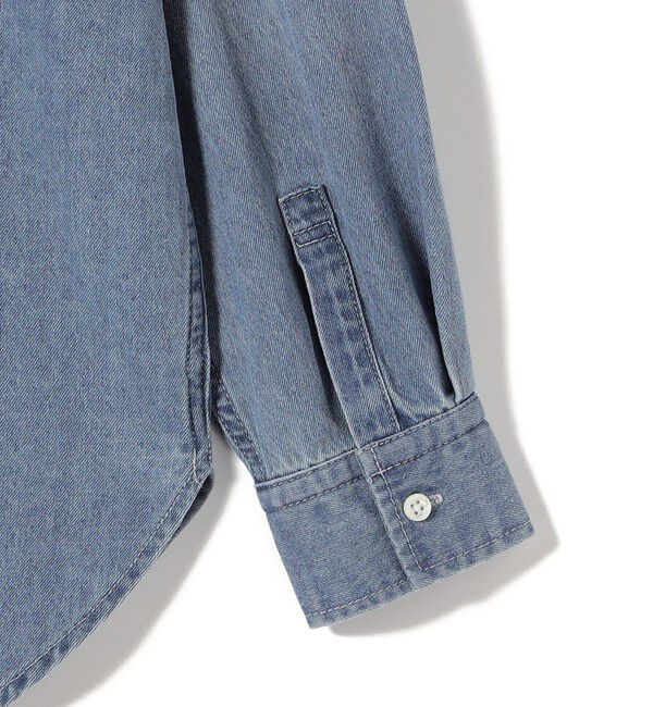 SHIPS for women「〈洗濯機可能〉7.8 oz デニム オーバー シャツ」|シャツ・ブラウス|
