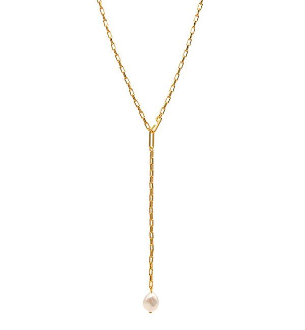 TOMORROWLAND GOODS「【別注】januka Chain w/Pearl ロングネックレス」|ネックレス|