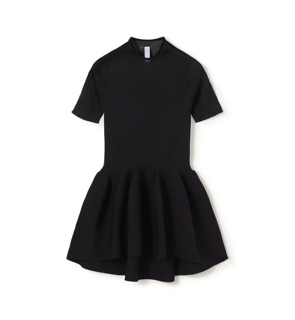 TOMORROWLAND BUYING WEAR「CFCL SHORT SLEEVE TOP ハーフスリーブプルオーバー」|ニット・セーター|19 ブラック