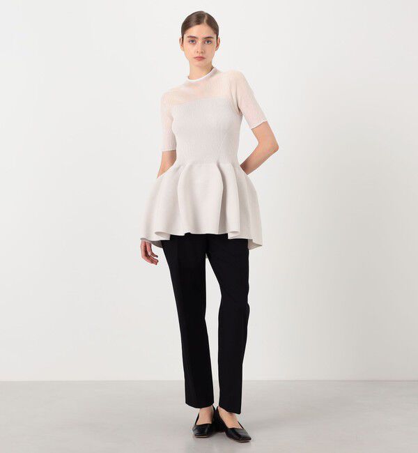 TOMORROWLAND BUYING WEAR「CFCL SHORT SLEEVE TOP ハーフスリーブプルオーバー」|ニット・セーター|